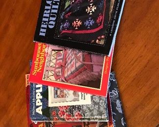 Quilting supplies, books, accessories