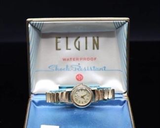 Vintage Elgin Watch in original Box - women's