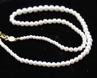 Napier Vintage Pearl Necklace