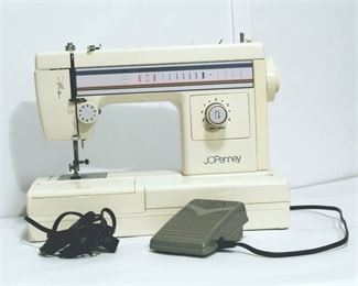 JCPenny Sewing Machine with Electronic Foot Pedal