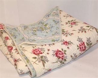 Vintage Quilt approx 70” x 72”