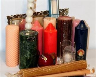 Large Variety Candle Lot