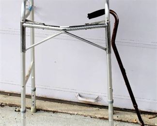 Adjustable Walker, Cane and Grabber