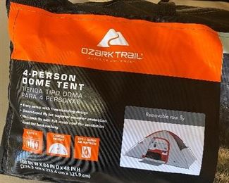 Four person dome tent Ozark Trail