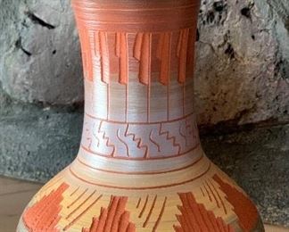 Benally Navajo Etched Pottery #2