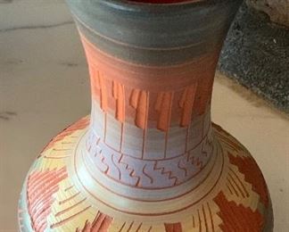 Benally Navajo Etched Pottery #2