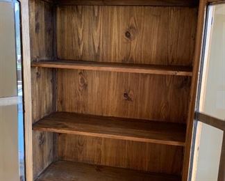 Rustic Mexico Liquor/Wine Cabinet 75x39.5x18in HxWxD