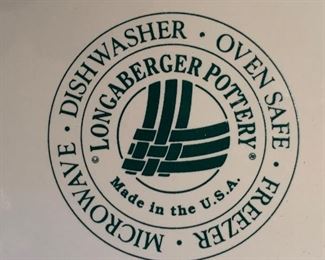 Longaberger Pottery Bowl