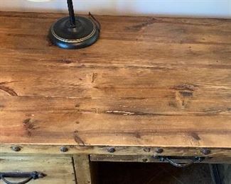 Rustic Mexico Desk 30x48x28.5 HxWxD