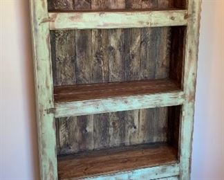 Rustic Mexico Shelf Unit 77x36x14in HxWxD