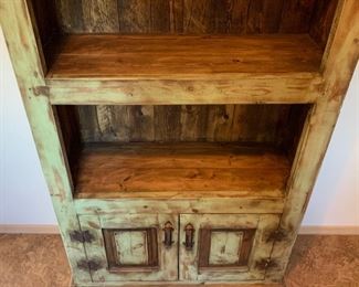 Rustic Mexico Shelf Unit 77x36x14in HxWxD