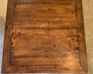 Rustic Mexico End Table #1 24x24x24in HxWxD
