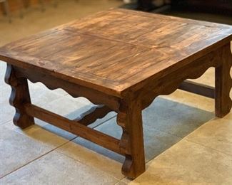 Rustic Mexico Coffee Table 20x40x40in HxWxD