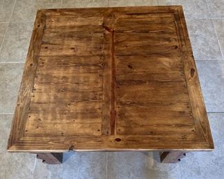Rustic Mexico Coffee Table 20x40x40in HxWxD