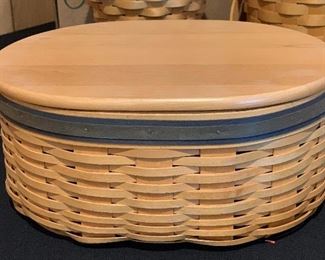 Longaberger Harmony No 1 Basket Collectors Club Box & Lid