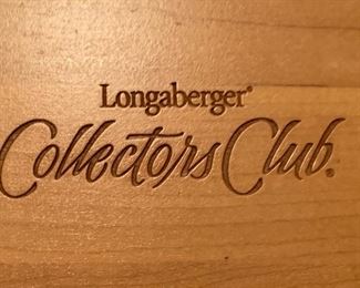 Longaberger Harmony No 1 Basket Collectors Club Box & Lid