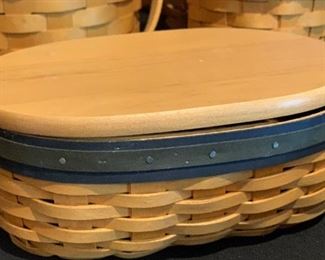 Longaberger Harmony No 4 Basket Collectors Club W/ Lid