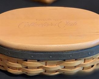 Longaberger Harmony No 5 Basket Collectors Club W/ Lid