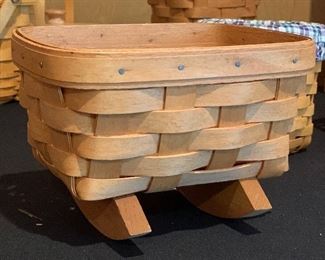 Longaberger rocking cradle