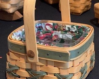 Longaberger 2000 Tree Trimming Basket