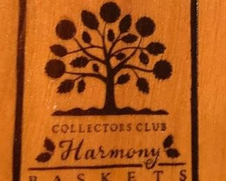 Longaberger Harmony No 2 Basket Collectors Club No Lid