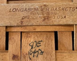 Longaberger basket
