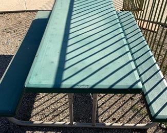 Lifetime Folding Picnic Table 29x55x72in HxWxD