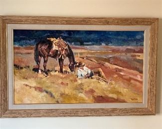 *Original Oil* Tom Dorr Painting 31x49in