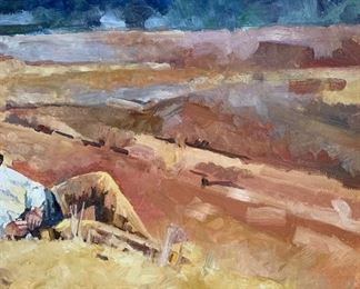 *Original Oil* Tom Dorr Painting 31x49in