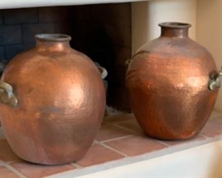 Hammered Copper & Brass Vessel #1 19in x 20in Diameter
Hammered Copper & Brass Vessel #2 19in x 20in Diameter