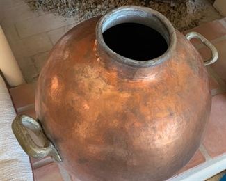 Hammered Copper & Brass Vessel #1 19in x 20in Diameter
Hammered Copper & Brass Vessel #2 19in x 20in Diameter