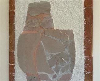 Danny Hole Flagstone Vessel Art	31.5x25.5	
