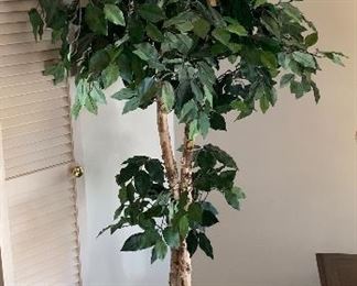Faux Plant in Pot 72in H x 15in Diameter
