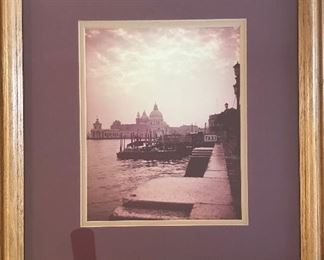 Framed photograph of St Mark Basilica 18x16