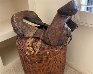 Antique Rustic Mini Saddle Tree