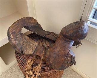 Antique Rustic Mini Saddle Tree