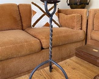 Rustic western Candle stick
