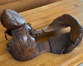 Antique Rustic Mini Saddle Tree