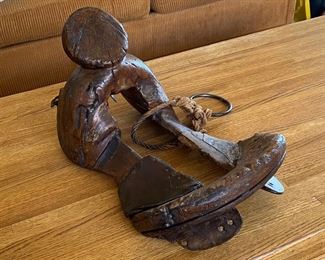 Antique Rustic Mini Saddle Tree