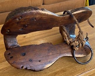 Antique Rustic Mini Saddle Tree