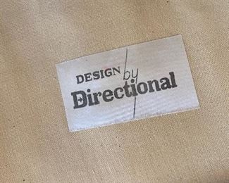 MCM Design by directional tan corduroy couch #1 of 2 78x35x34 HxWxD