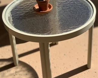 Outdoor Patio Lounge Side Table