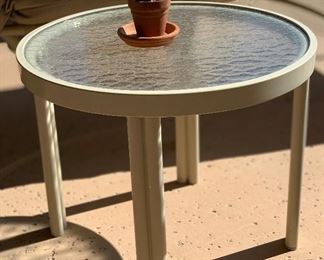 Outdoor Patio Lounge Side Table