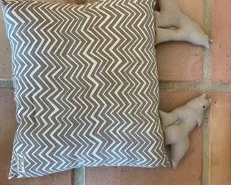 Coyote pillow
