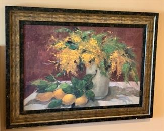 Flower and lemon J. Risoll Art