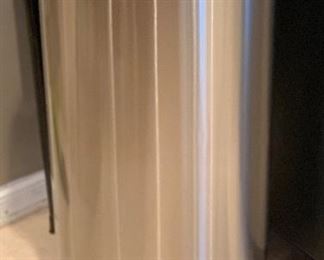 Brushed Steel Garbage Can