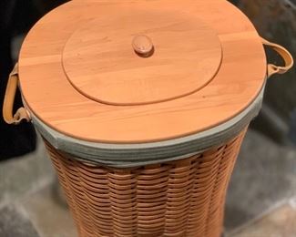 Longaberger Oval Hamper