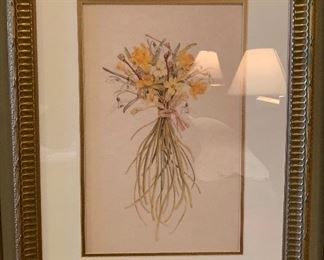 3 Flower Bundle Paintings