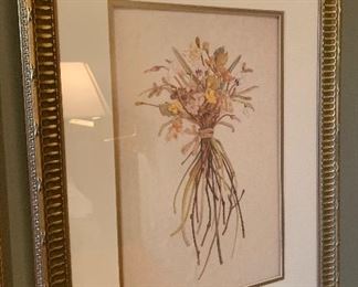 3 Flower Bundle Paintings