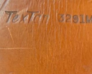Tooled leather stirrups